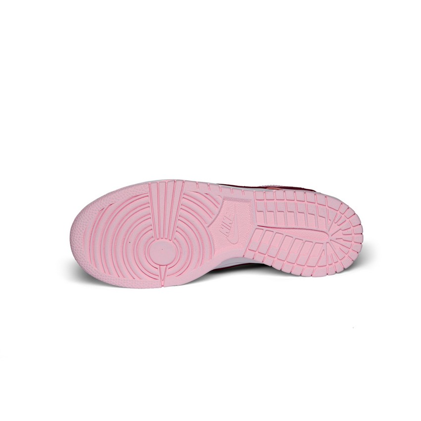 Nike Dunk Low Pink Foam Red White (Gs) | Soleside by Reif