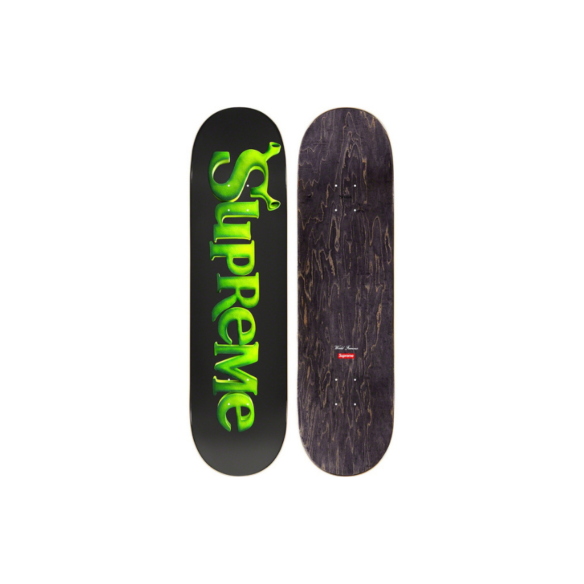 Supreme x Shrek Skateboard Deck Red